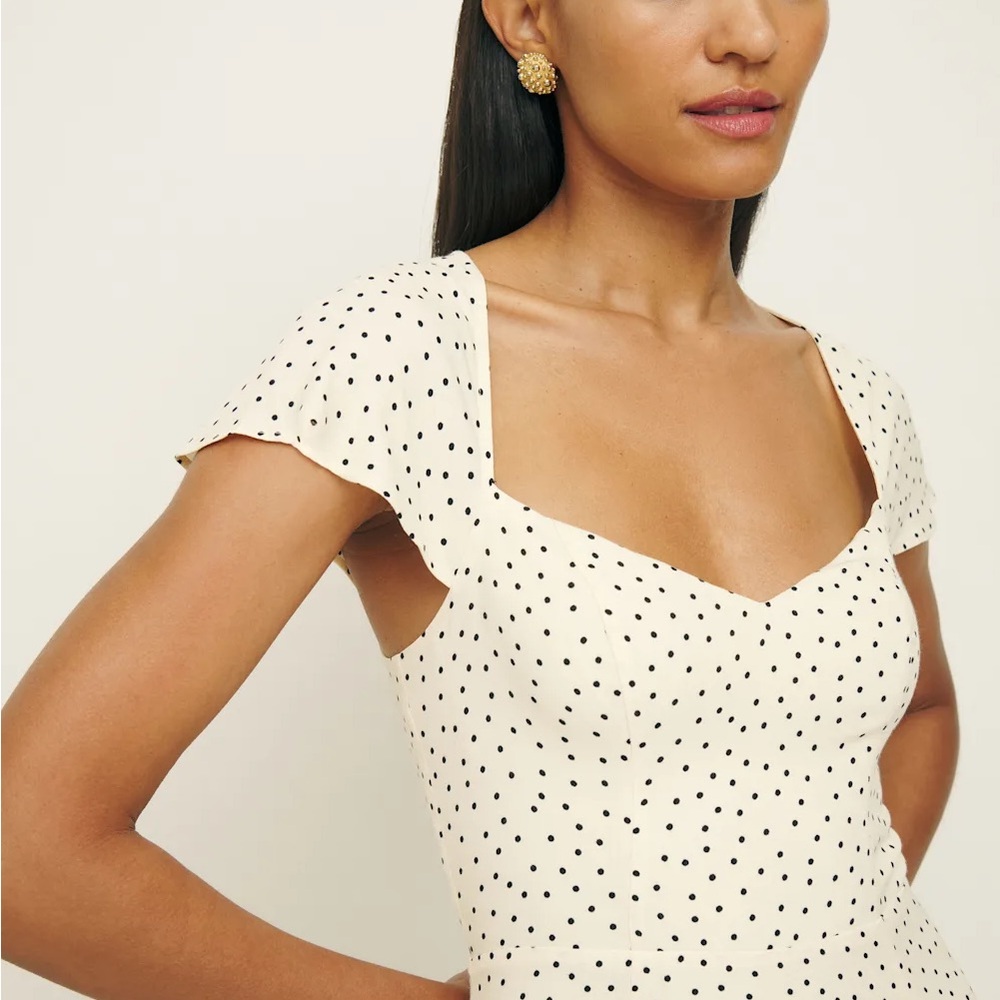 Nwt Reformation Novia Dress size 8 - Picture 4 of 10
